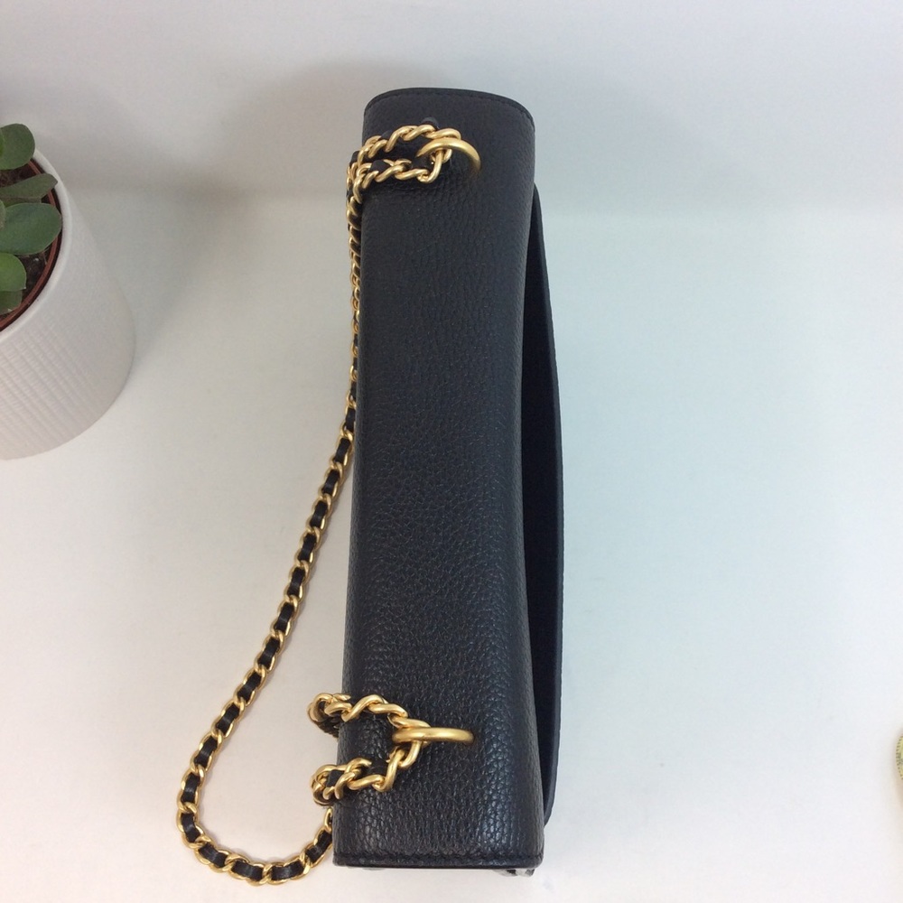 ✨Authentic Tory Burch Britten Adjustable Shoulder Bag Purse Crossbody Leather - Picture 6 of 16